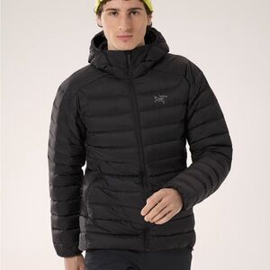 Arc’teryx XL men’s Cerium LT Hoody, black like new condition